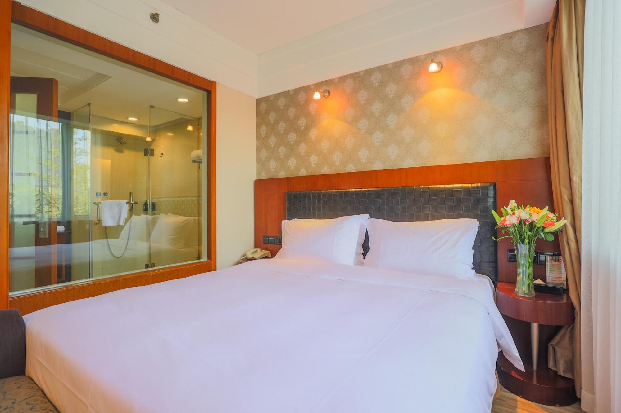 Grand Skylight Gardens Hotel Shanghai Bai Se Road Bagian luar foto