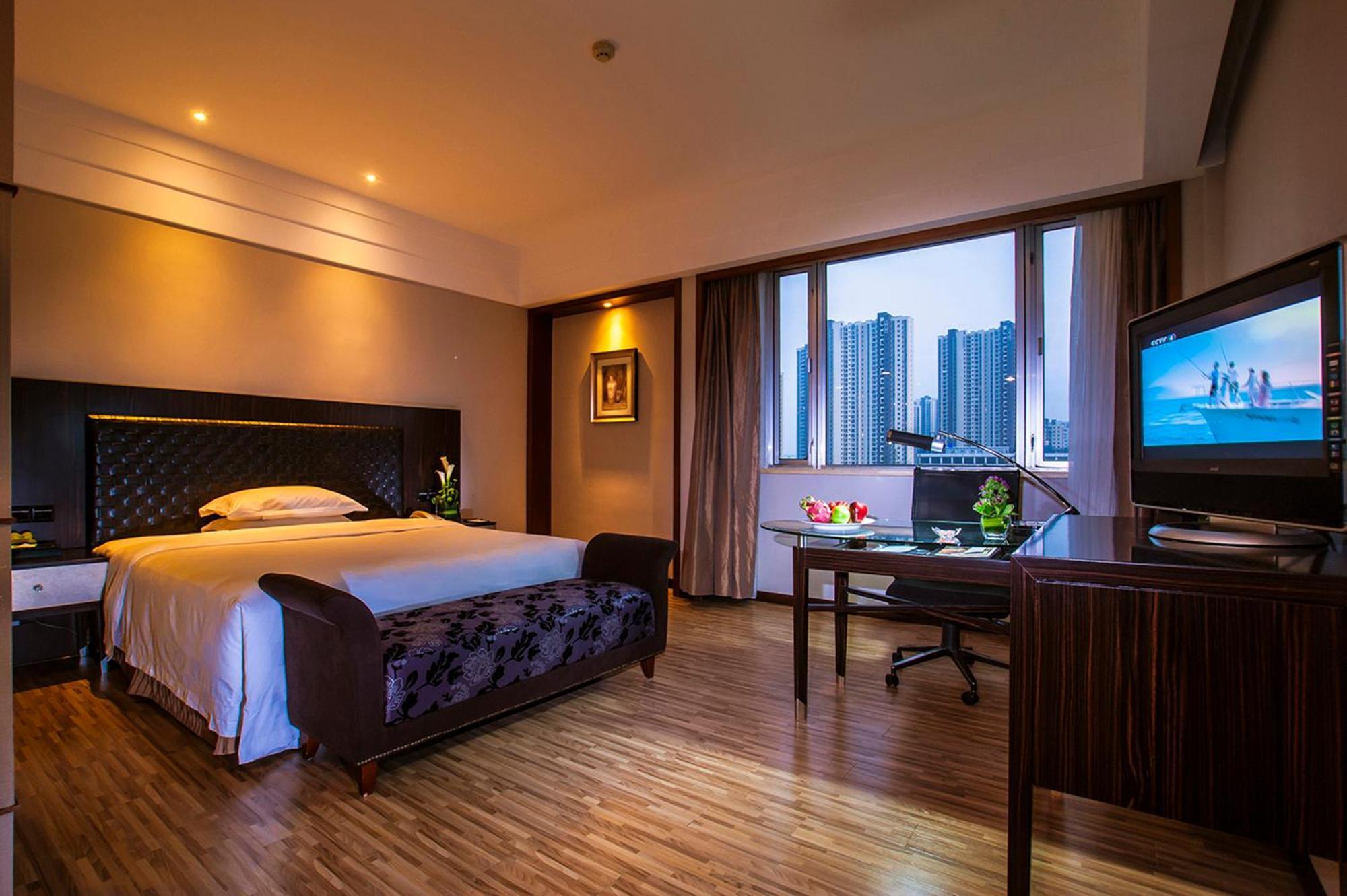 Grand Skylight Gardens Hotel Shanghai Bai Se Road Bagian luar foto