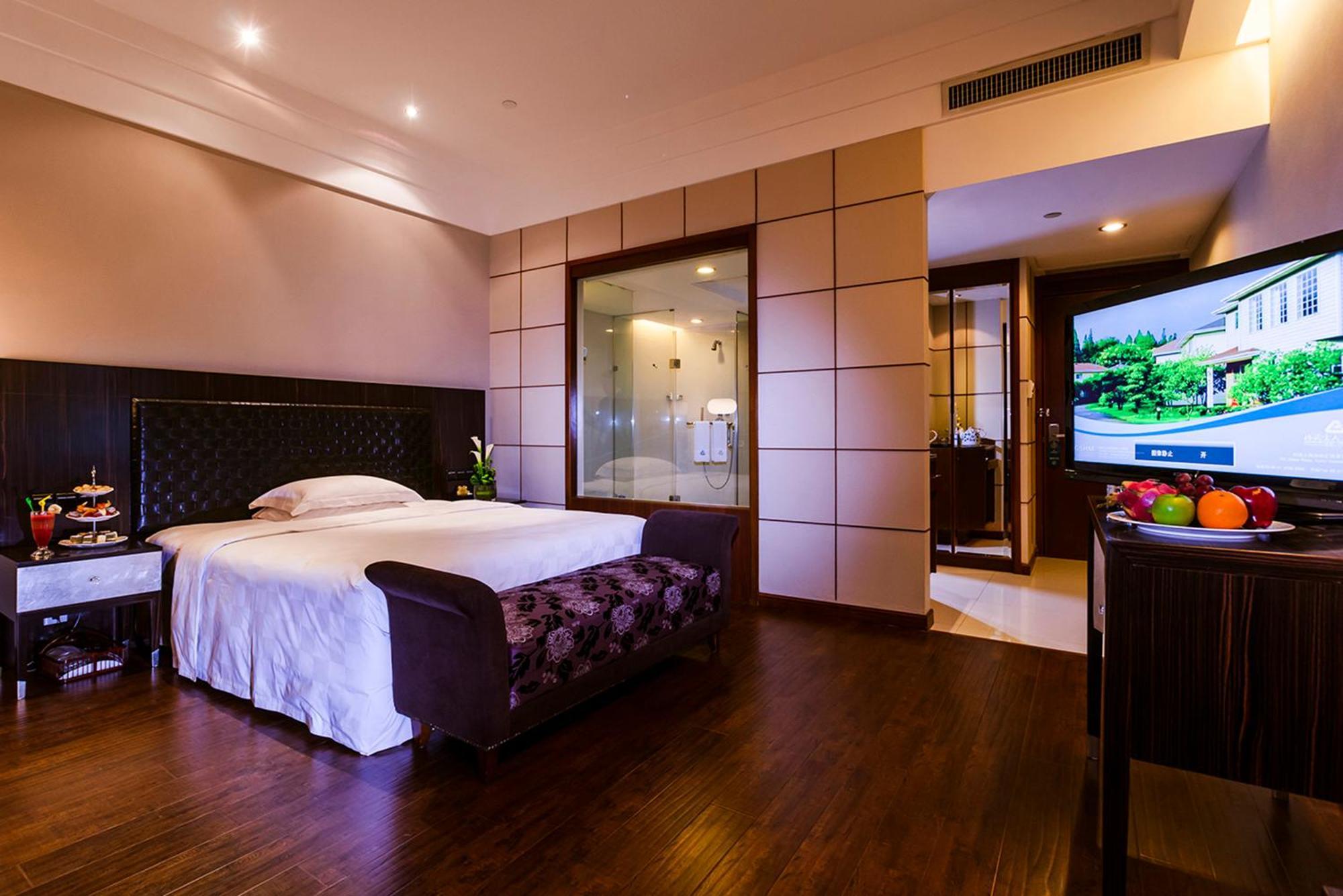 Grand Skylight Gardens Hotel Shanghai Bai Se Road Bagian luar foto